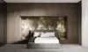 A bedroom scene with a bed and mattress. Produktbild-Vorschau