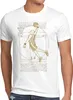 style3 Vitruvianischer Basketballspieler Herren T-Shirt Produktbild-Vorschau 1