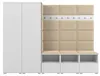 Garderobe NELA VII 250 cm Modulare Flurmöbel XL Weiß mit Produktbild-Vorschau 3