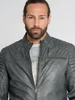 Maze Lederjacke Rocha Herren grey L Produktbild-Vorschau 3