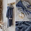 Bademantel Kinder Mädchen Jungen mit Wendefunktion und Produktbild-Vorschau 8