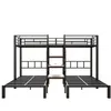Flieks Patrová postel 90x200cm pro 3 děti, vysoká postel s Náhled obrázku produktu 9