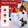 COSTWAY 210cm Aufblasbarer Weihnachtsmann Eisbär mit Produktbild-Vorschau 6