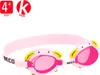 Beco Kinderschwimmbrille Palma 4+ | Krabbendesign | Rosa Produktbild-Vorschau 2
