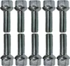 10x Radschraube M12x1,5 Kugelbund R13 silber 40 mm | Produktbild-Vorschau 1
