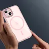 Tech-Protect Magmat Magsafe Iphone 15 Rosa/Klar Produktbild-Vorschau 5