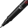 A close-up shot of a black marker pen with a silver tip. Náhled obrázku produktu