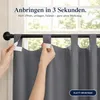 Verduisterende gordijnen, donkergrijs, geschikt voor Productafbeelding-voorbeeld 4