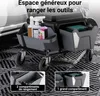 Wiltec Tabouret de mécanicien 53 x 38 x 38 cm Noir Bleu Voir les images du produit 7