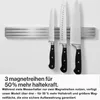Wand-Magnet Messer-Leiste, Messerblock 40cm Edelstahl, Ohne Produktbild-Vorschau 4