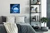 MuchoWow® Poster Höhle - Mond - Weltraum - Universum - Blau Produktbild-Vorschau 4