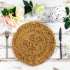 Runde Tischsets aus gewebtem Seegras - 30 cm - 6er-Pack Produktbild-Vorschau 4