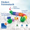 Selecta 63005 Fädelraupe, Würfel- und Fädelspiel,3 Jahre to Produktbild-Vorschau 1