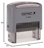 GENIE S-402 Selbstfärbender Stempel Set mit bis zu 4 Zeilen Produktbild-Vorschau 8