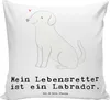 Mr. & Mrs. Panda couch kissen Labrador Lebensretter - Weiß Produktbild-Vorschau 1