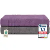 Komfortec 2er Saunatuch Set 80x200 cm aus 100% Baumwolle, Produktbild-Vorschau 1