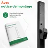 Pied pour borne de recharge Zaptec Go et Go 2, acier 149 cm Voir les images du produit 5