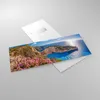 Bilder auf glas - Meer Sommer Blume - 100x40cm - Glasbilder Produktbild-Vorschau 2