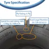 21x7.00-10 & 20x11.00-9 OBOR Beast 6ply Tubeless-Reifen mit Produktbild-Vorschau 8