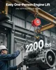 Palan à chaîne VEVOR avec capacité de charge de 1 T, palan Voir les images du produit 2