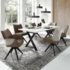 Esstisch mit X-Gestell, 180x100cm, weiß, FALLON-55 Produktbild-Vorschau 3