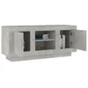 vidaXL TV-Schrank Betongrau 102x35x45 cm Holzwerkstoff Produktbild-Vorschau 4