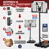 SPORTANA® Basketballkorb Outdoor höhenverstellbar 135 –305 Produktbild-Vorschau 8