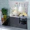 Spritzschutz Herdabdeckplatte Schneidebrett aus Glas Produktbild-Vorschau 3