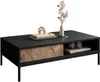 LIAM Couchtisch mit Schublade schwarz + Liam Gold Produktbild-Vorschau 7