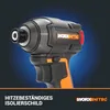 WORX WX265.9, Schlagschrauber, Pistolengriff, 1/4", Orange, Produktbild-Vorschau 4