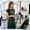 EDIBAZZAR | Grüne Küchenschürze für Damen und Herren mit Produktbild-Vorschau 5