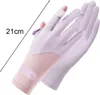 Dünne Sonnenhandschuhe aus Eisseide für Damen und Herren, Produktbild-Vorschau 5