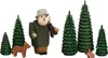 Seiffener Volkskunst - Miniatur Jägergruppe 8-teilig, 8 cm Produktbild-Vorschau 2