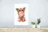 MuchoWow® Poster Für Kinder - Hund - Kaugummi - Rosa - Produktbild-Vorschau 5