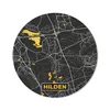 MuchoWow® Mauspad Mousepad Gold - Deutschland - Karte - Produktbild-Vorschau 1