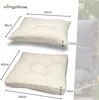 sunnypillow Polster für Gartenmöbel - 2er Set : Sitzkissen Produktbild-Vorschau 3