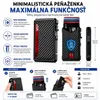 Štíhly pánsky rozkladací obal na karty s kapacitou až 14 Náhľad obrázku produktu 2