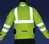 Makita Akku-Klimajacke  - DFJ214ZXL gelb XL Produktbild-Vorschau 2