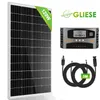 120W sada solárních panelů solární systém kompletní balíček Náhled obrázku produktu 1