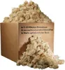 A cardboard box filled with kindling, with some spilled onto the surface in front. Produktbild-Vorschau
