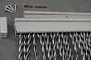 LA TENDA Türvorhang RIVA 3 100x230 cm silber/schwarz Produktbild-Vorschau 6
