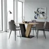 5tlg. ESSGRUPPE Mulde, 1 Tisch Holzoptik+Schwarz - Produktbild-Vorschau 1