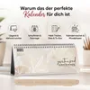 Tischkalender 2027 Beige Bloom Quer Aesthetic - Produktbild-Vorschau 2