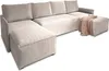 Masseno Ecksofa TRES mit Schlaffunktion U-Form, Sofa mit Produktbild-Vorschau 2