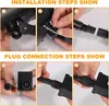LED lampa sněhové vločky Projektor sněhové vločky, Náhled obrázku produktu 5