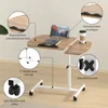 Laptoptisch Bürotisch mit Rollen Computertisch 60x40cm Produktbild-Vorschau 6