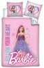 Barbie baby biancheria da letto reversibile rosa 100 x 135 Anteprima dell’immagine prodotto 1