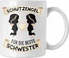 Trendation - Schutzengel Schwester Tasse Geschenk für Produktbild-Vorschau 1