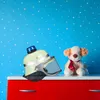 relaxdays Feuerwehrhelm Kinder mit Blaulicht Produktbild-Vorschau 2