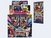 A display box of Topps Match Attax Bundesliga trading card game booster packs, with a single booster pack shown to the right. Produktbild-Vorschau